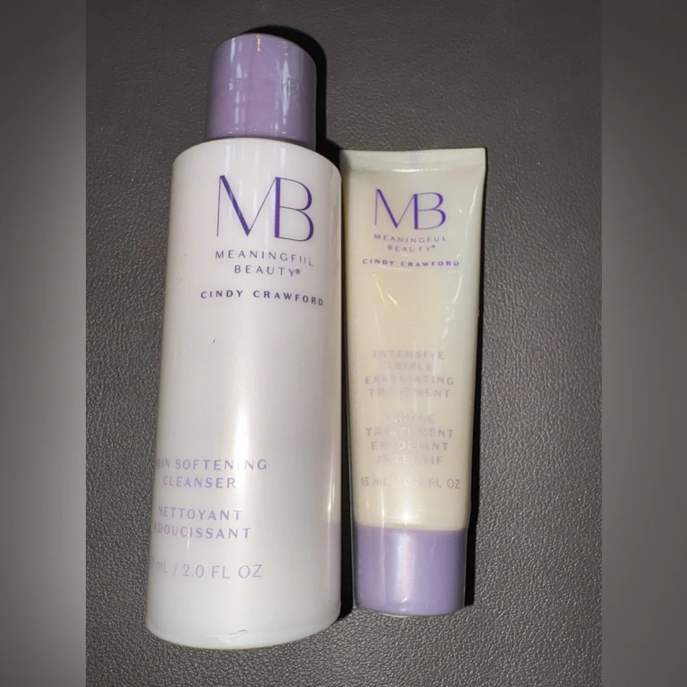Meaningful Beauty Skin Softening Cleanser and Exfoliating Treatment